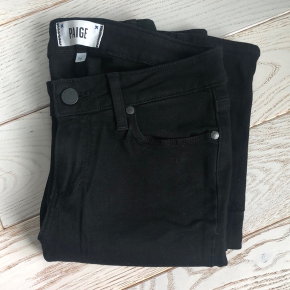 Paige ultra skinny black verdugo jeans - Picture 2 of 3